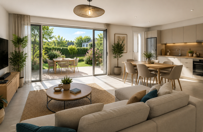 T3 de 70 m² avec terrasse et jardin - Eligible PTZ — photo 2