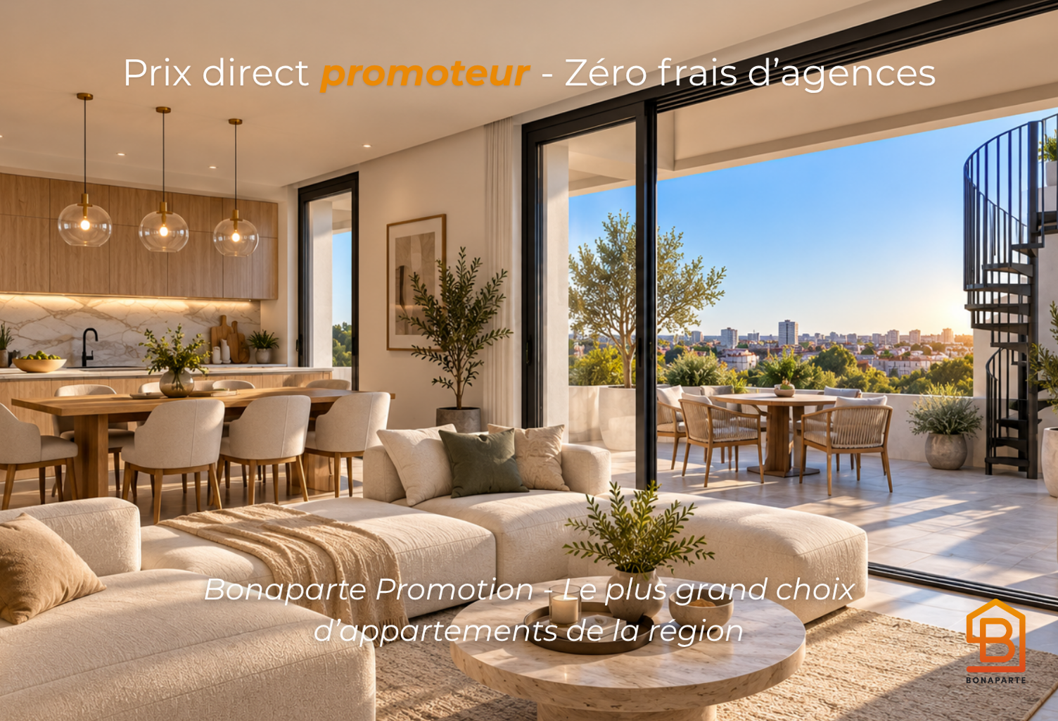 MONTPELLIER – APPARTEMENT T4 D'EXCEPTION EN DERNIER ÉTAGE AVEC ROOFTOP PRIVATIF — photo 1