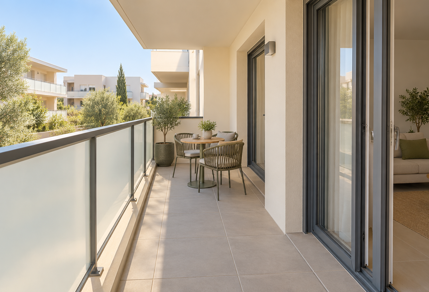 Frais de notaire offert pour ce T2 sur agde avec terrasse — photo 1