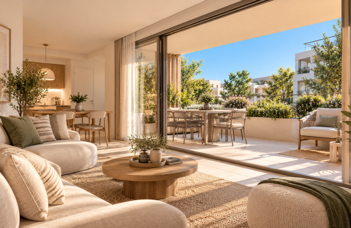 MONTPELLIER - PONT TRINQUAT. Votre appartement 3 pièces NEUF LIVRE !! — photo 3