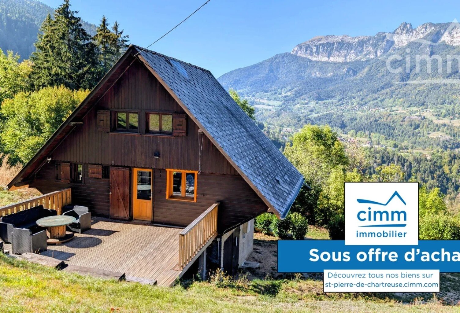 CHALET INDÉPENDANT EN IMPASSE – VUE CHARTREUSE — photo 1