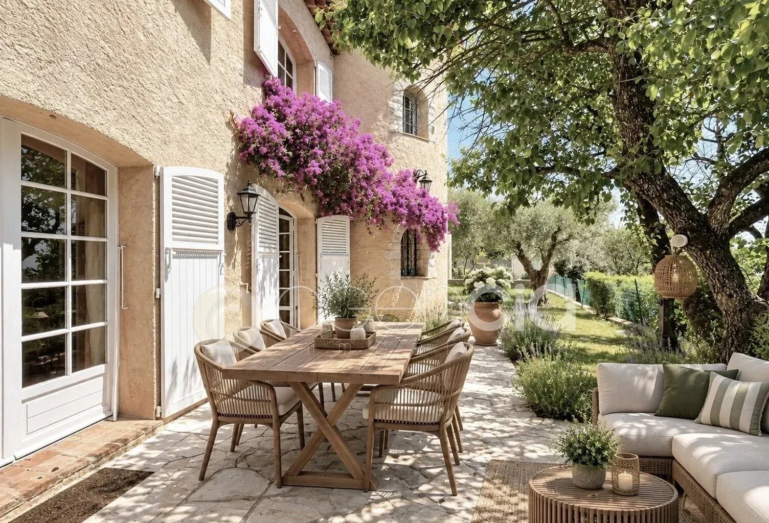 LE CANNET – Villa de charme avec vue mer jusqu’à l’Estérel — photo 1