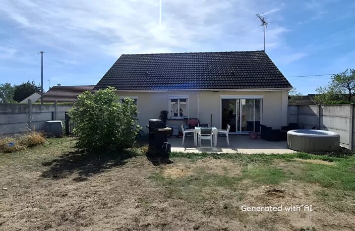 Pavillon de plain-pied 4 pièces avec jardin et cour – Villorceau — photo 4