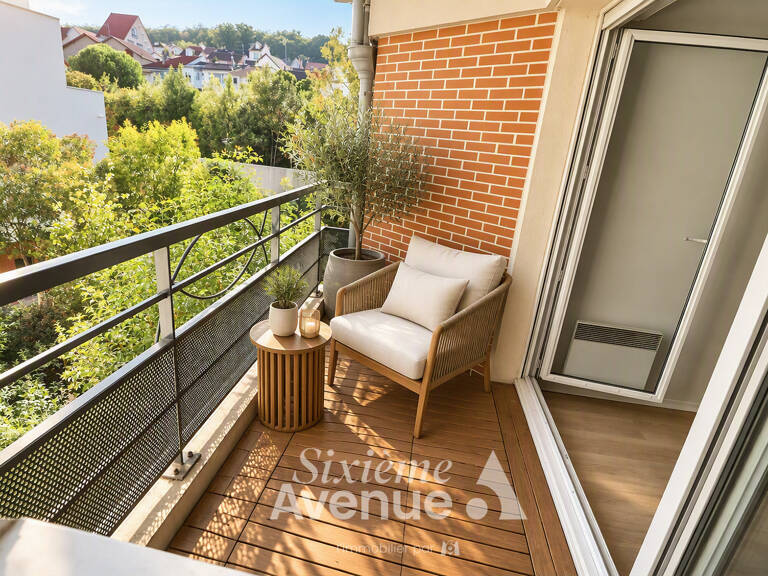 CHAVILLE - APPARTEMENT de 2 Pièces de 56 m2,BALCON, CAVE, PARKING — photo 1