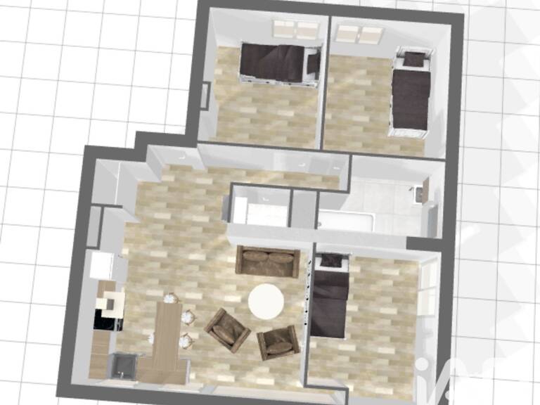 Vente Appartement 4 pièces — photo 1
