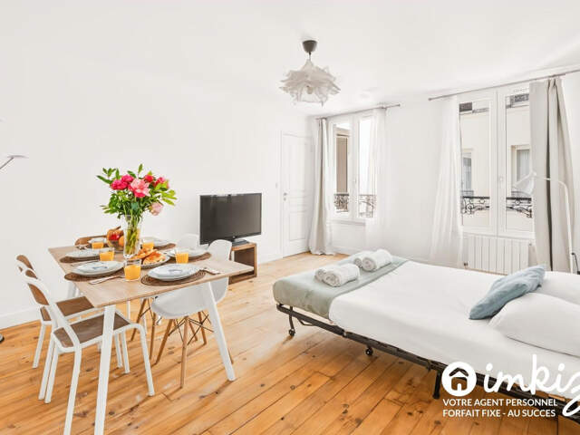 Paris 10ème 3 pièces 58 m² calme sur cour à neuf — photo du bien