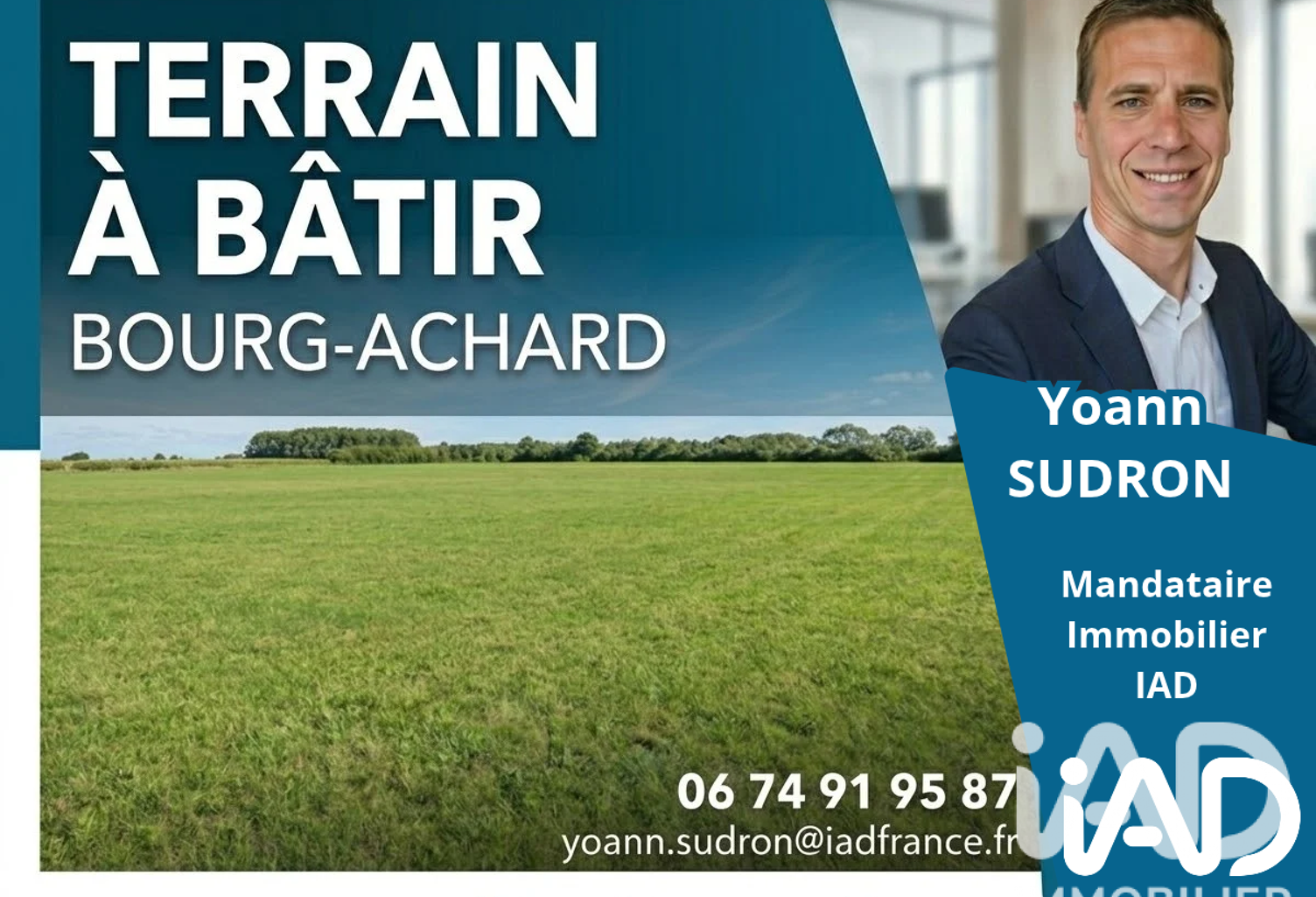 Vente Terrain à bâtir 643 m&sup2; — photo 1