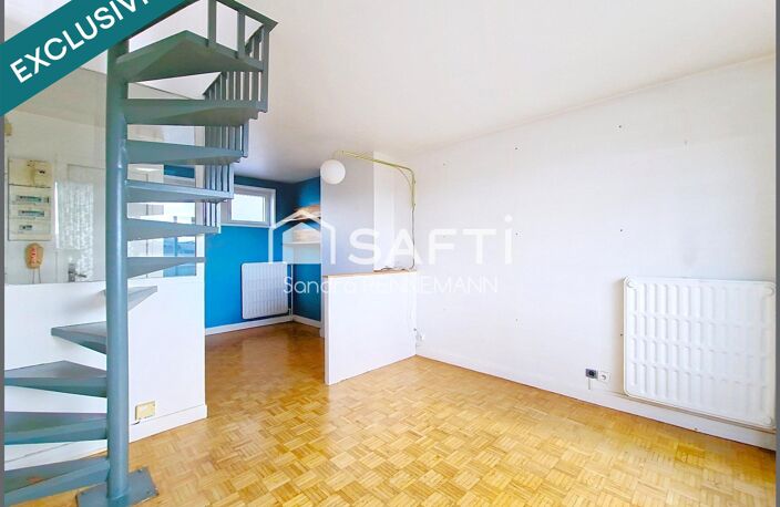 Duplex 2/3 P calme, lumineux, vue dégagée, balcon. — photo 5