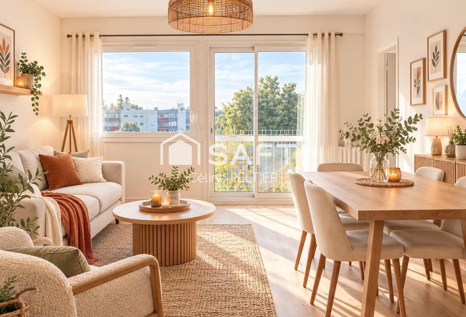 Appartement - 3 pièces - 73m2 environ — photo 1