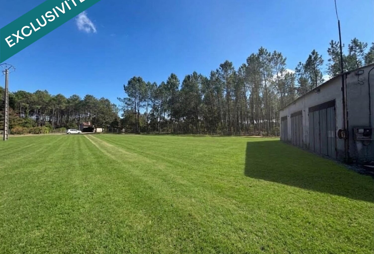 À VENDRE  Terrain constructible à Luxey — photo 1