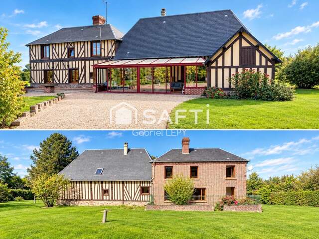 À 5 MINUTES DE VIMOUTIERS  MAISON DE CARACTÈRE AVEC DÉPENDANCES ET GRAND TERRAIN — photo du bien