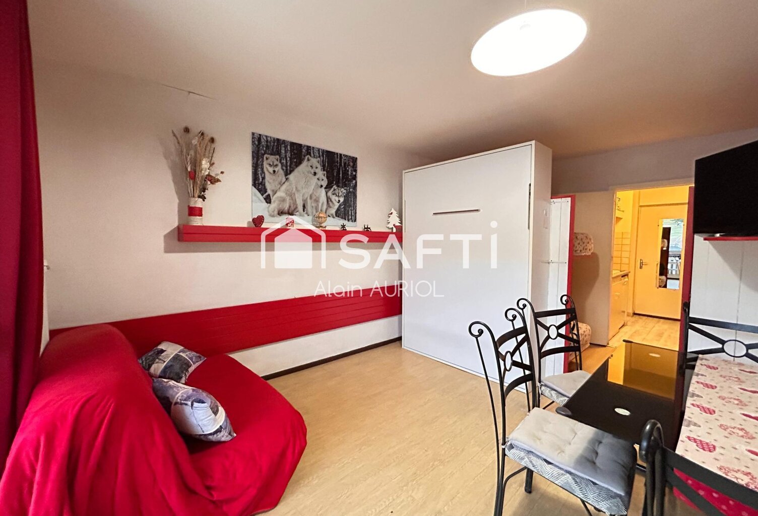 Studio 2/4 couchages au pied des pistes — photo 1