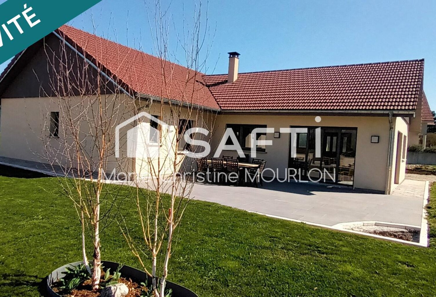 Maison passive récente plain-pied — photo 1