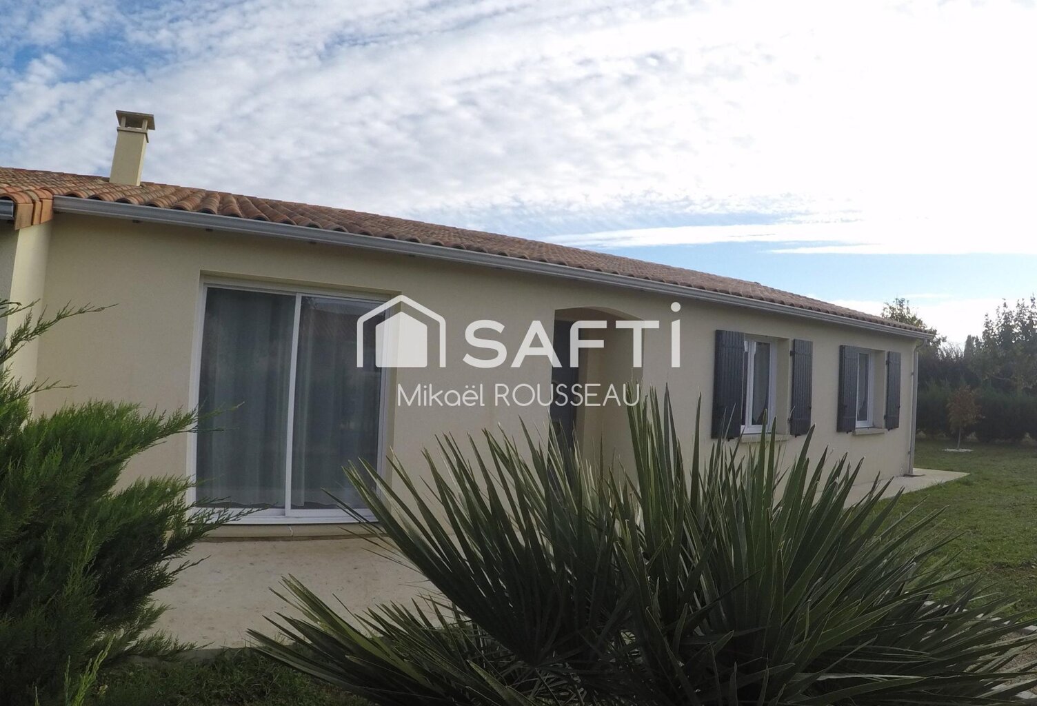 Pavillon plain pied 3 chambres grand garage — photo 1