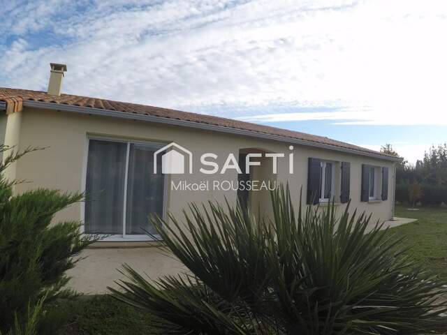 Pavillon plain pied 3 chambres grand garage — photo du bien