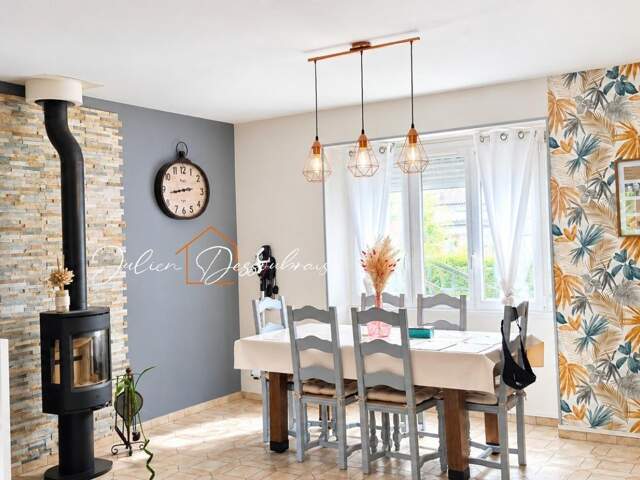 Maison 84 m², 2 chambres, bureau ou dressing, jardin clos — photo du bien