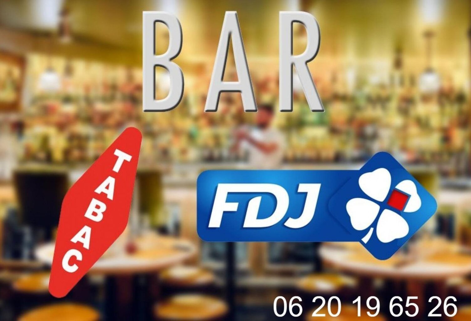 AGEN  Bar, tabac, FDJ, licence IV avec logement - 218m² — photo 1
