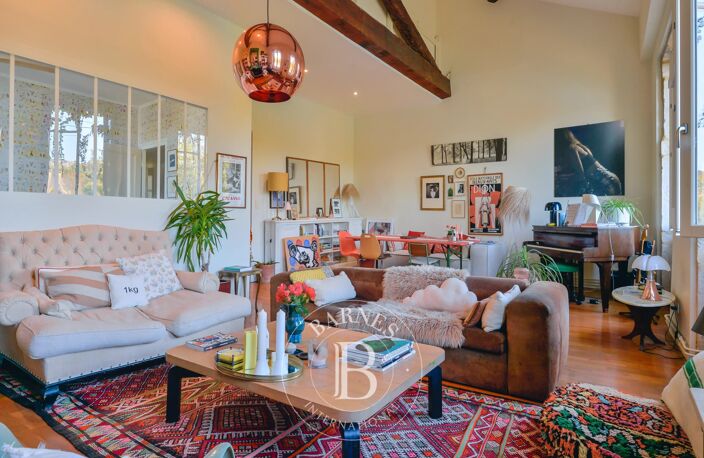 Caluire-et-Cuire – Duplex comme une maison d’environ 186,93 m² – 4 chambres – Jardin privatif d'environ 600 m² avec piscine – Vue exceptionnelle sur la Saône et l’Île Barbe — photo 5