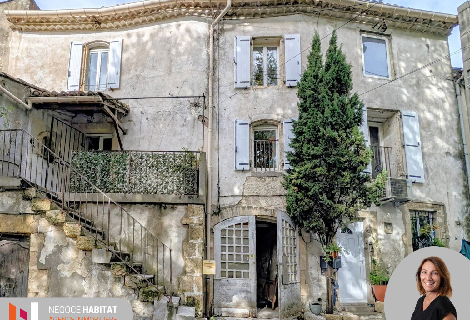 MAISON DE VILLAGE AVEC TERRASSE + STUDIO — photo 1