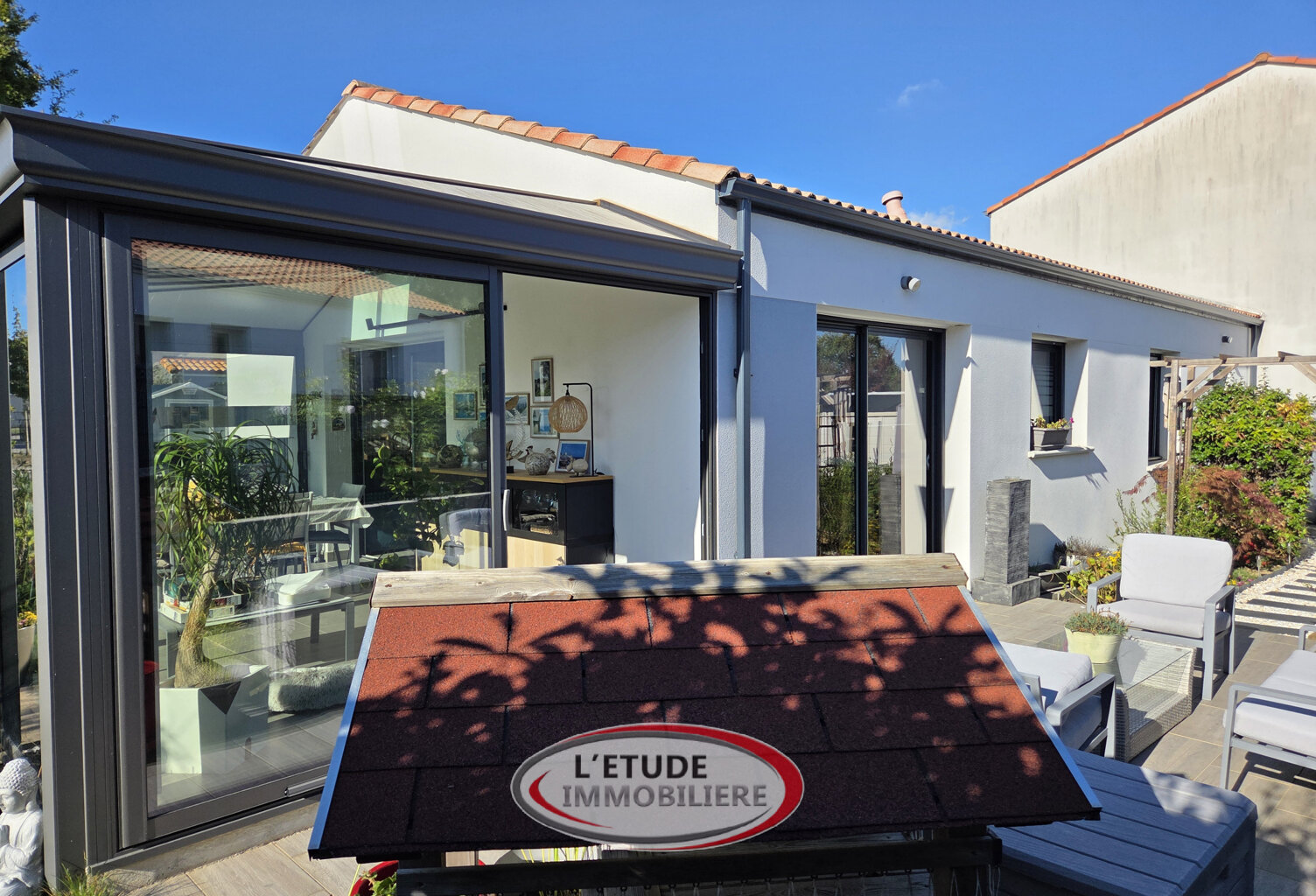 Pornic : plain pied de 2015 (RT 2012), 80.50 m2 + véranda, g — photo 1