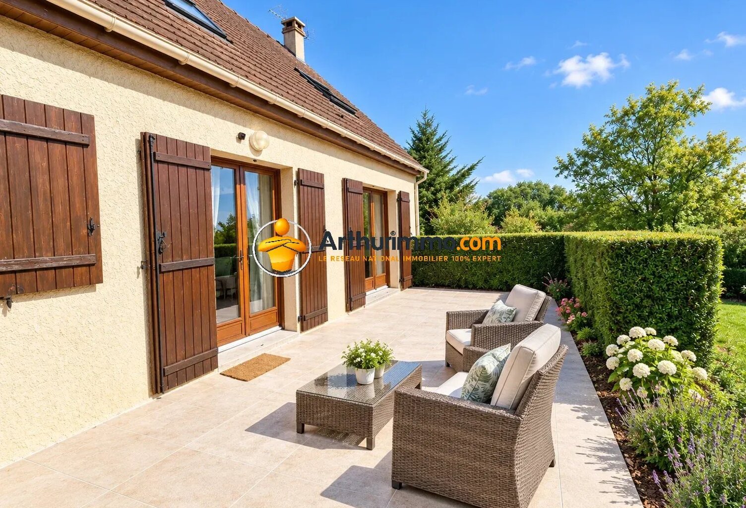 Maison traditionnelle 128 m², sous-sol complet, terrain 2 204 m² — photo 1