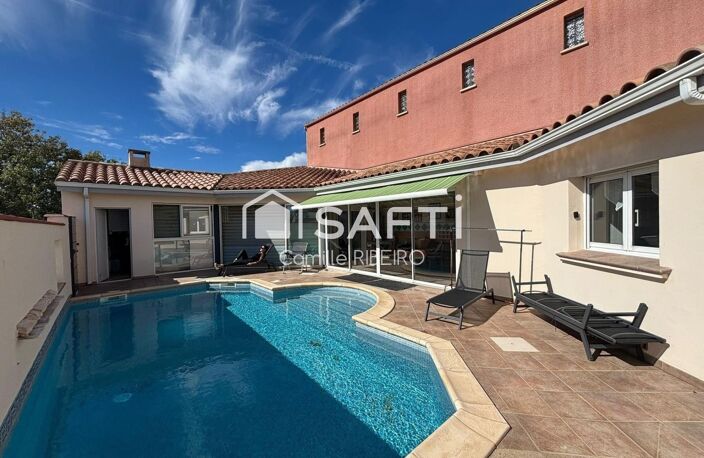 Port Leucate,Belle villa,T8 avec piscine sur parcelle de 400m² — photo 2