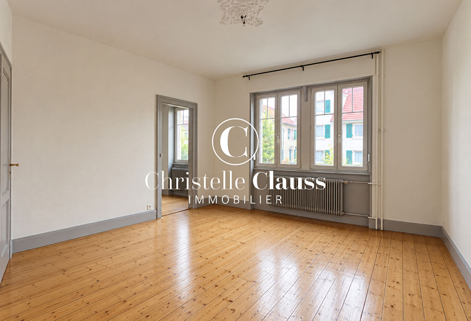 Appartement 3 pièces rez-de-chaussée de 60,1m² Strasbourg, quartier Saint Florent, rue des Ormes — photo 1