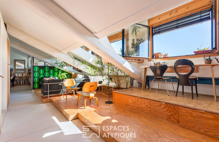Un appartement avec vue sur les toits de Lyon — photo 2