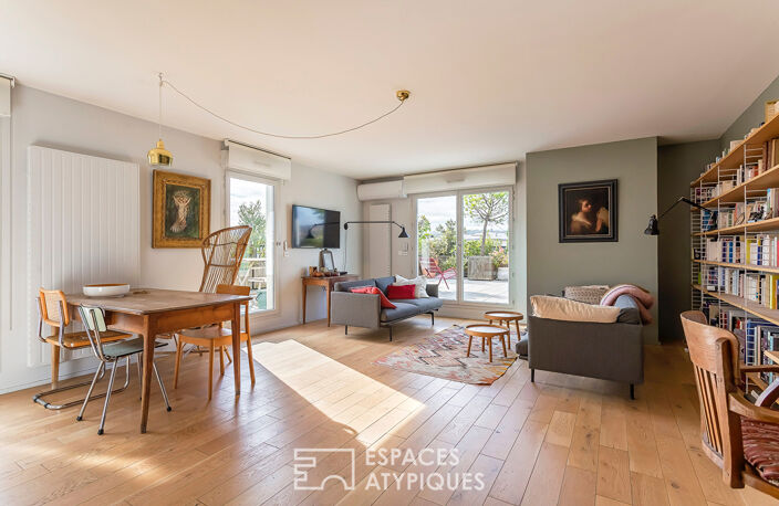 Dernier étage avec grande terrasse , vue fourvière — photo 2
