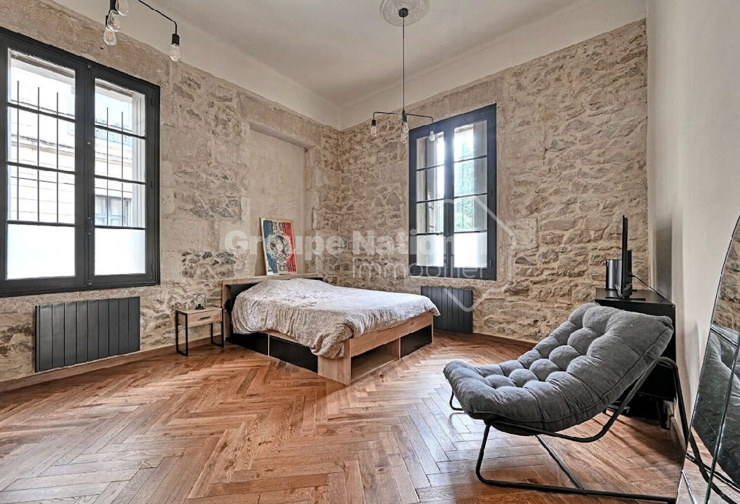 Nîmes Arènes - Appartement de caractère de 150 m² rénové avec goût — photo 1