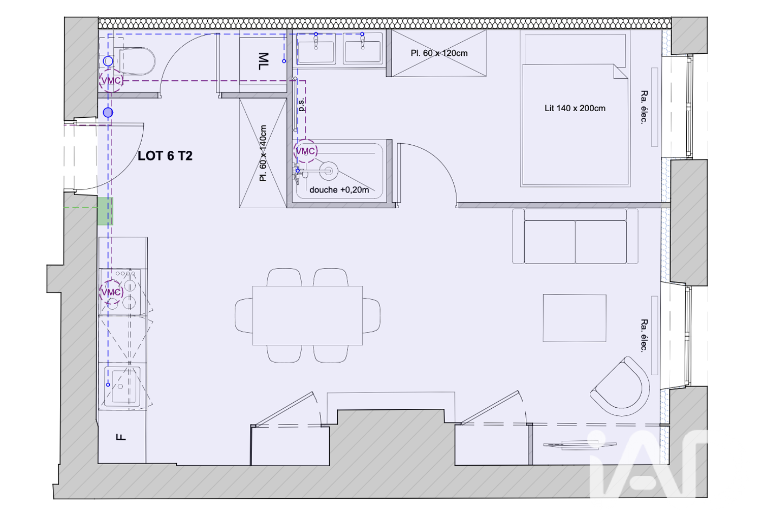 Vente Appartement 2 pièces — photo 1