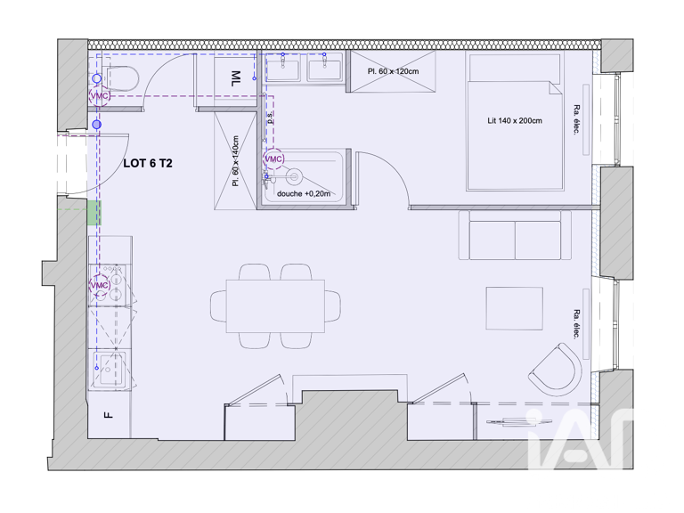 Vente Appartement 2 pièces — photo 1