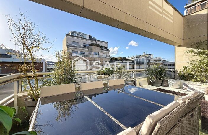 BOULOGNE PROCHE CENTRE  ÉTAGE ÉLEVÉ  2 GRANDES TERRASSES 33 m²  TRÈS LUMINEUX — photo 2