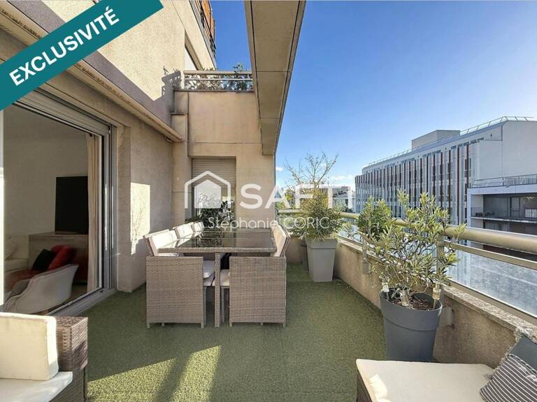 RESIDENCE 1990  ÉTAGE ÉLEVÉ  DEUX TERRASSES — photo 1