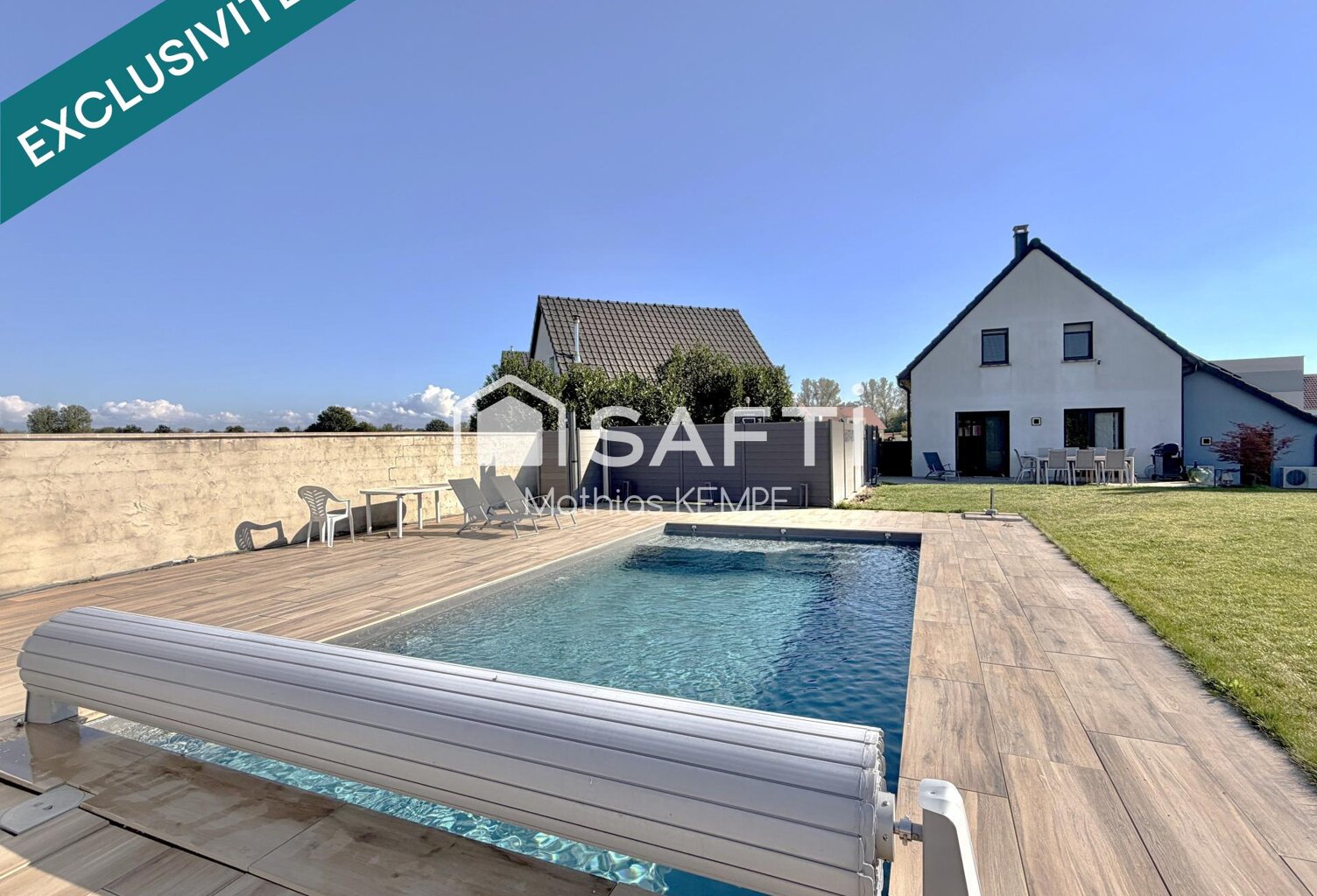 MAISON INDIVIDUELLE 2014 - PISCINE - TERRASSE — photo 1