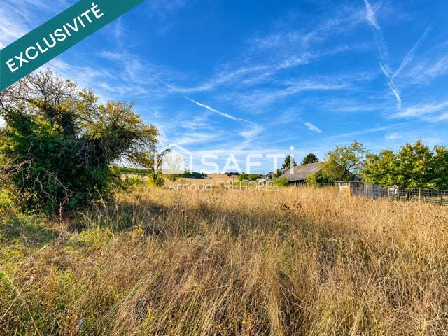 Terrain viabilisé 1424 m²Possibilité de division — photo du bien