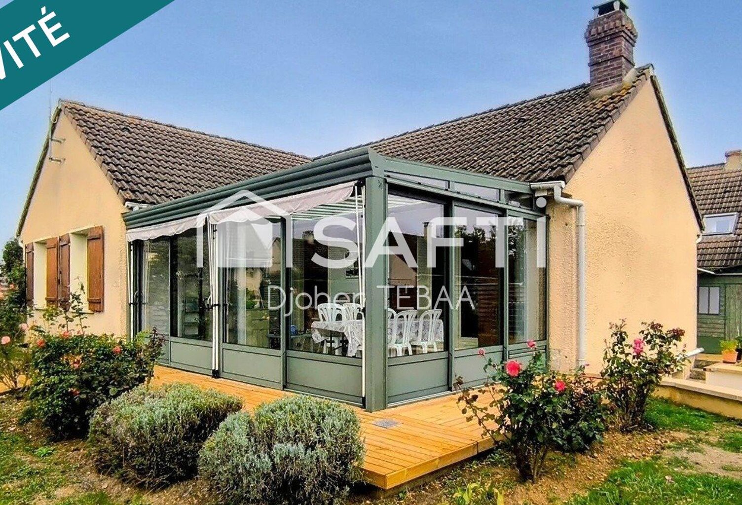 Plus de 108 m² au total avec véranda et sous-sol — photo 1