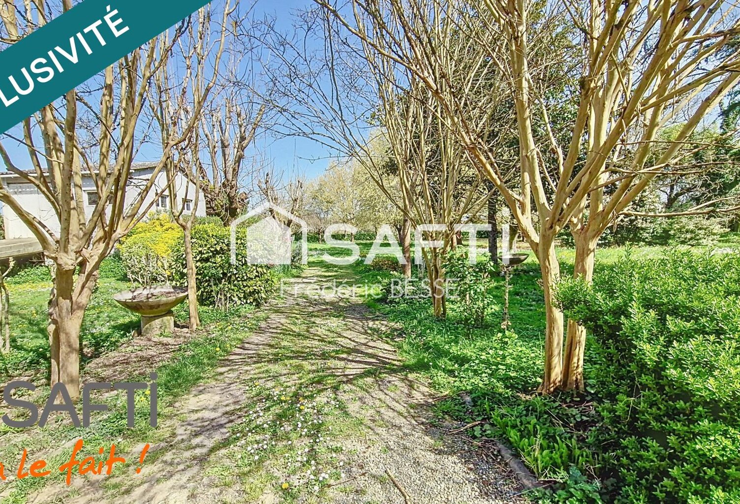 Maison T4 à rénover 150m² avec garage, dépendances et parc arboré. — photo 1