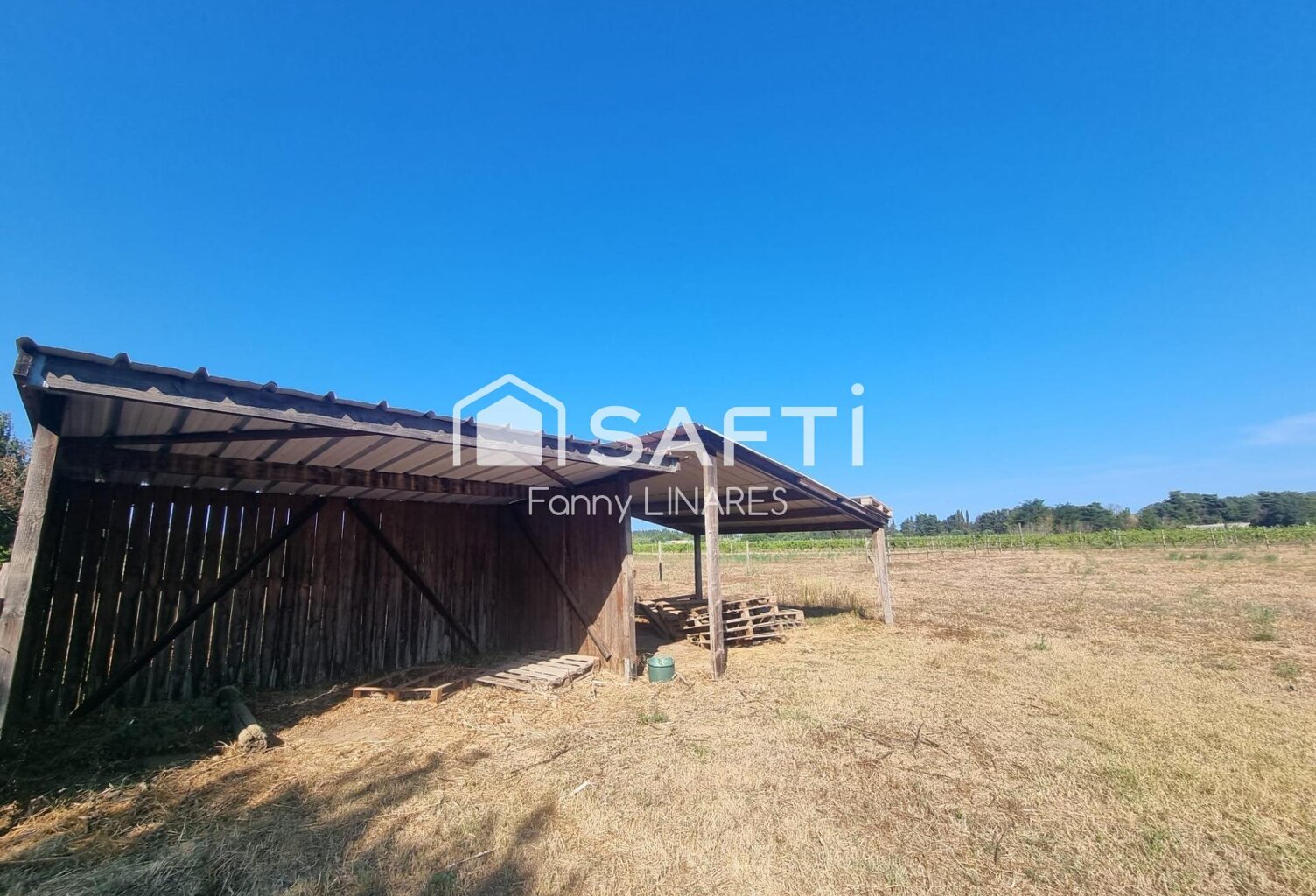 Terrain de 1,8 ha plat et entretenu, avec cabanon — photo 1