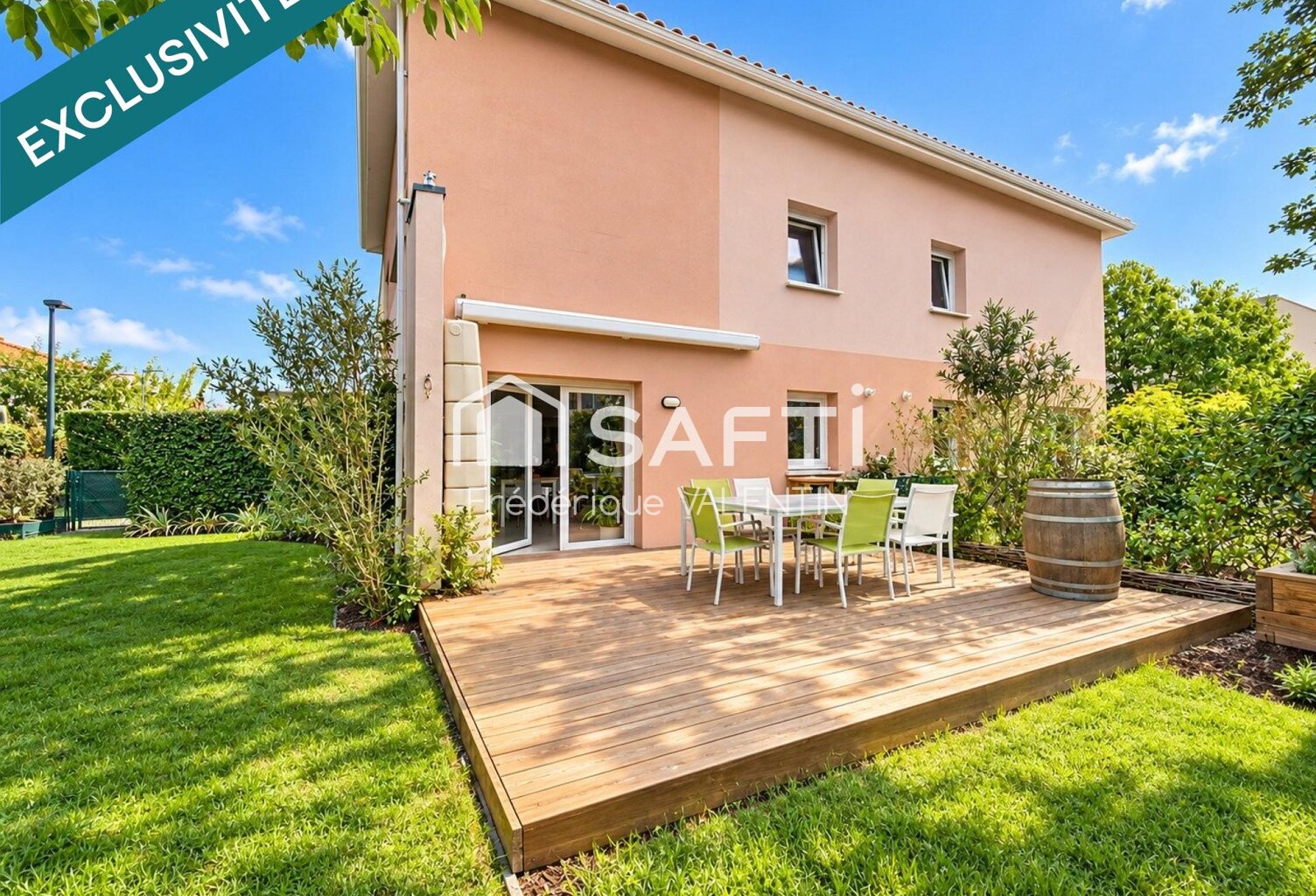 GRAGNAGUE T4 EN DUPLEX AVEC JARDIN, TERRASSE ET GARAGE — photo 1