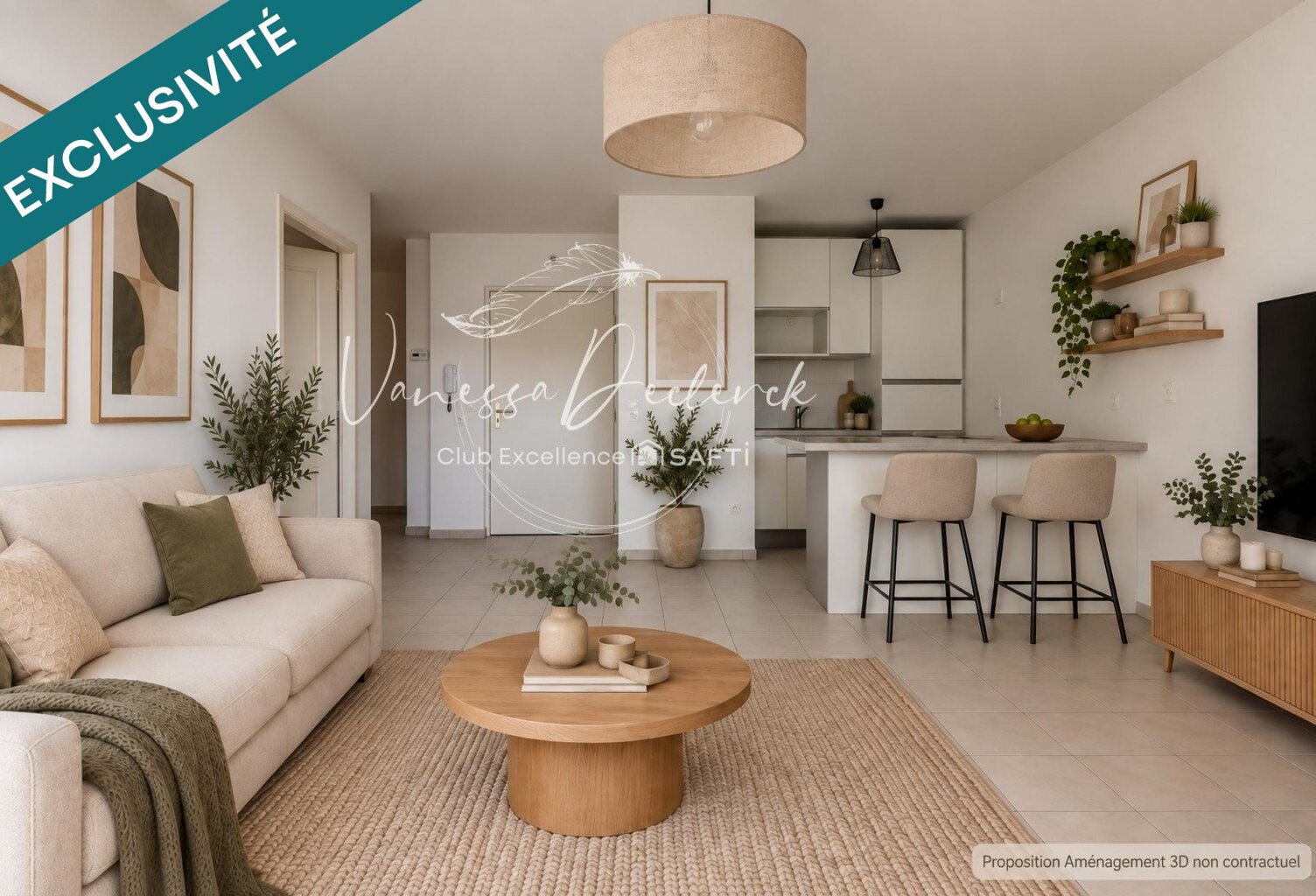 DOURDAN  APPARTEMENT 2 PIÈCES AVEC BALCON ET 2 PLACES DE PARKING  TOUT À PIED ! — photo 1