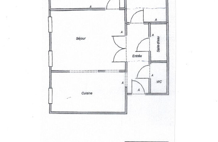 VENTE LYON 69004 - CROIX ROUSSE PROCHE HOPITAL CANUT 59M2 POSSIBLE T3 A FORT POTENTIEL — photo 3