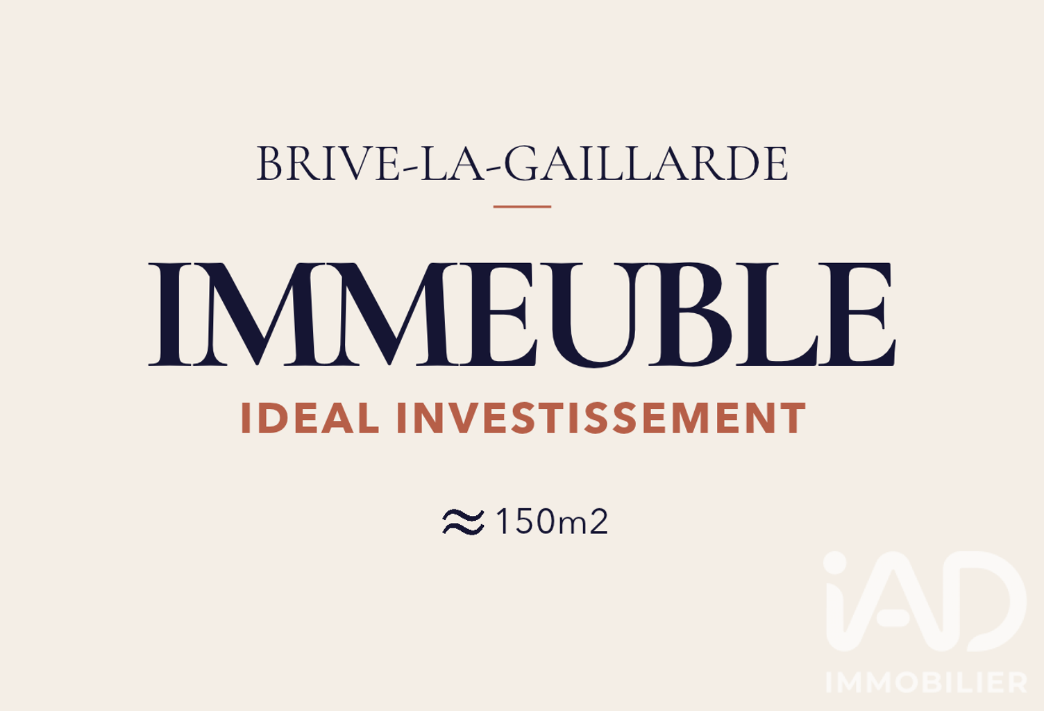 Vente Immeuble 150 m&sup2; — photo 1