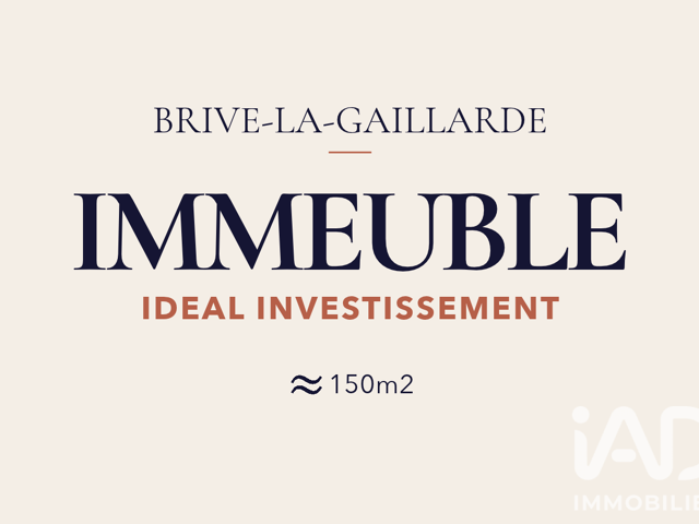 Vente Immeuble 150 m&sup2; — photo du bien