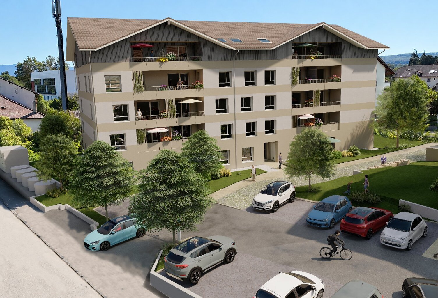VALLEIRY  T3 neuf en BRS avec terrasse — photo 1