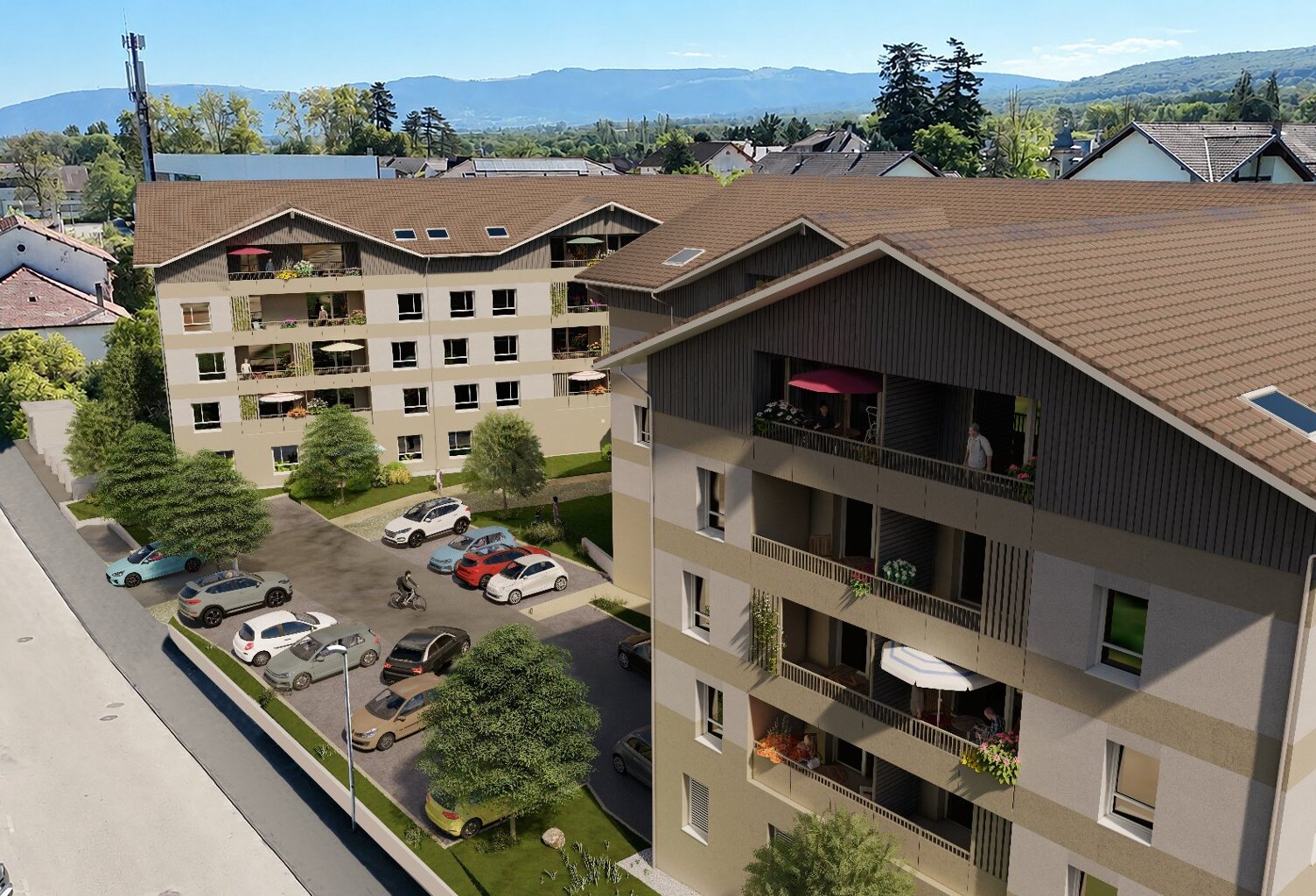 VALLEIRY  T4 neuf en BRS avec terrasse — photo 1