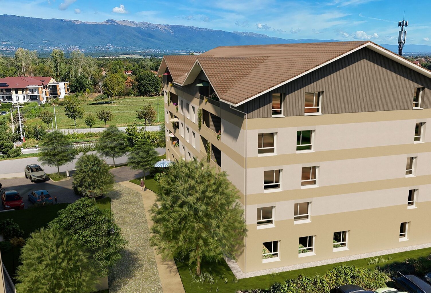 VALLEIRY  T2 neuf en BRS avec balcon — photo 1