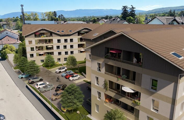 VALLEIRY  T2 neuf en BRS avec balcon — photo 2