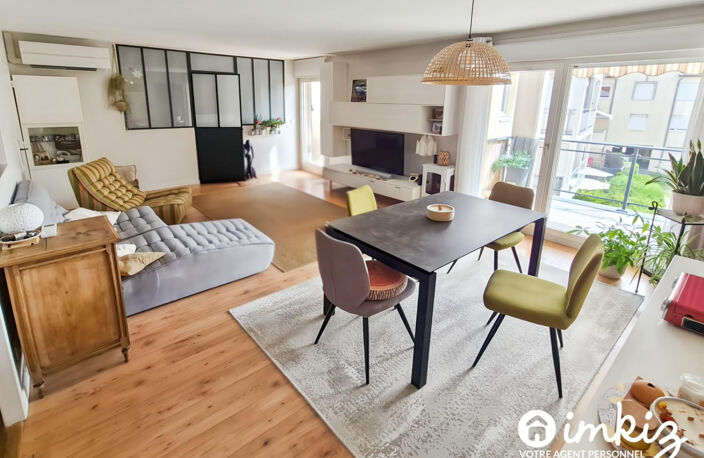 Appartement T3 89m², parking, 2 balcons + terrasse — photo 3