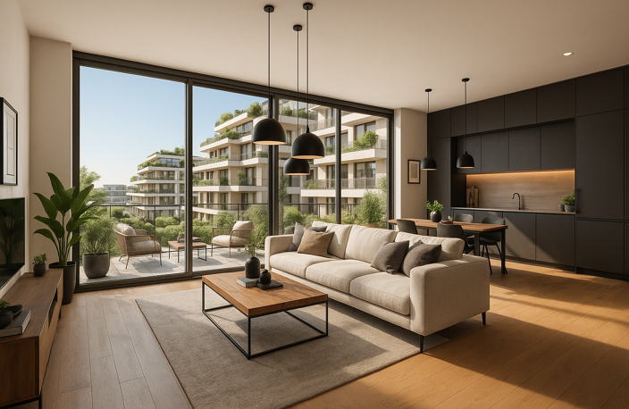 RETOUR F4 QUARTIER GEORGES VALBON + BALCON !! !! — photo 2